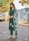 Trisha By Kadlee Rayon Weaving Kurti With Bottom Dupatta 